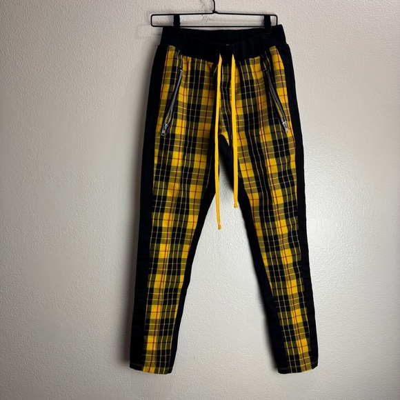 Civil Regime Plaid Drawstring Pants Size Small